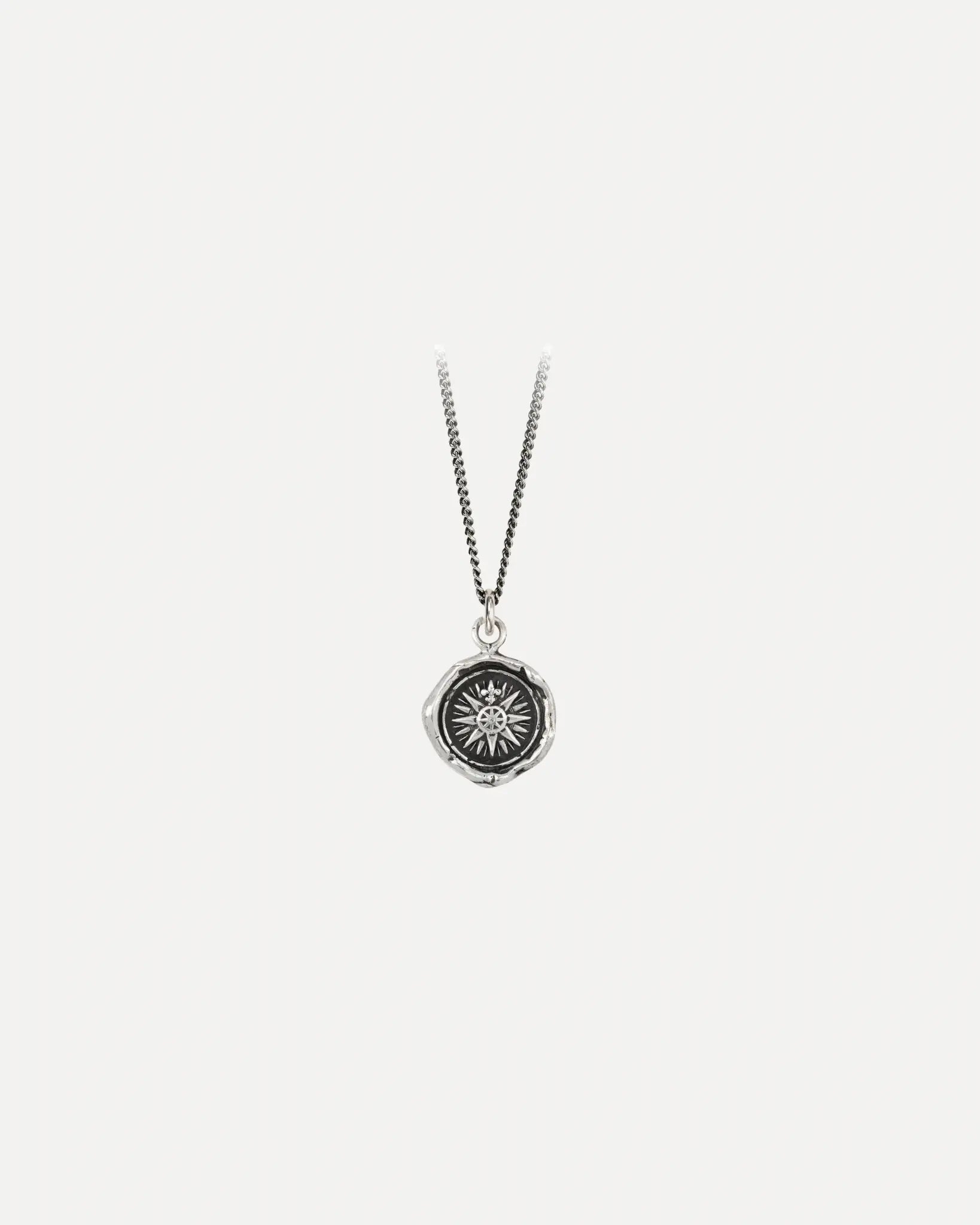 Direction Signature Talisman Necklace Direction Signature Talisman Necklace Pyrrha Design Pyrrha Design  Squash Blossom Vail