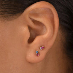 Duo Stud - Squash Blossom Vail