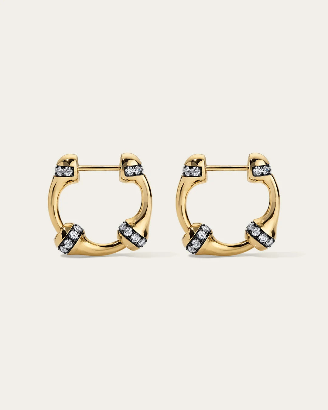 LITH LARGE HOOP EARRINGS