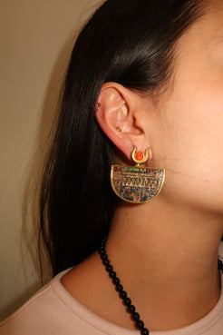 Egypt Earrings Egypt Earrings Silvia Furmanovich Silvia Furmanovich  Squash Blossom Vail