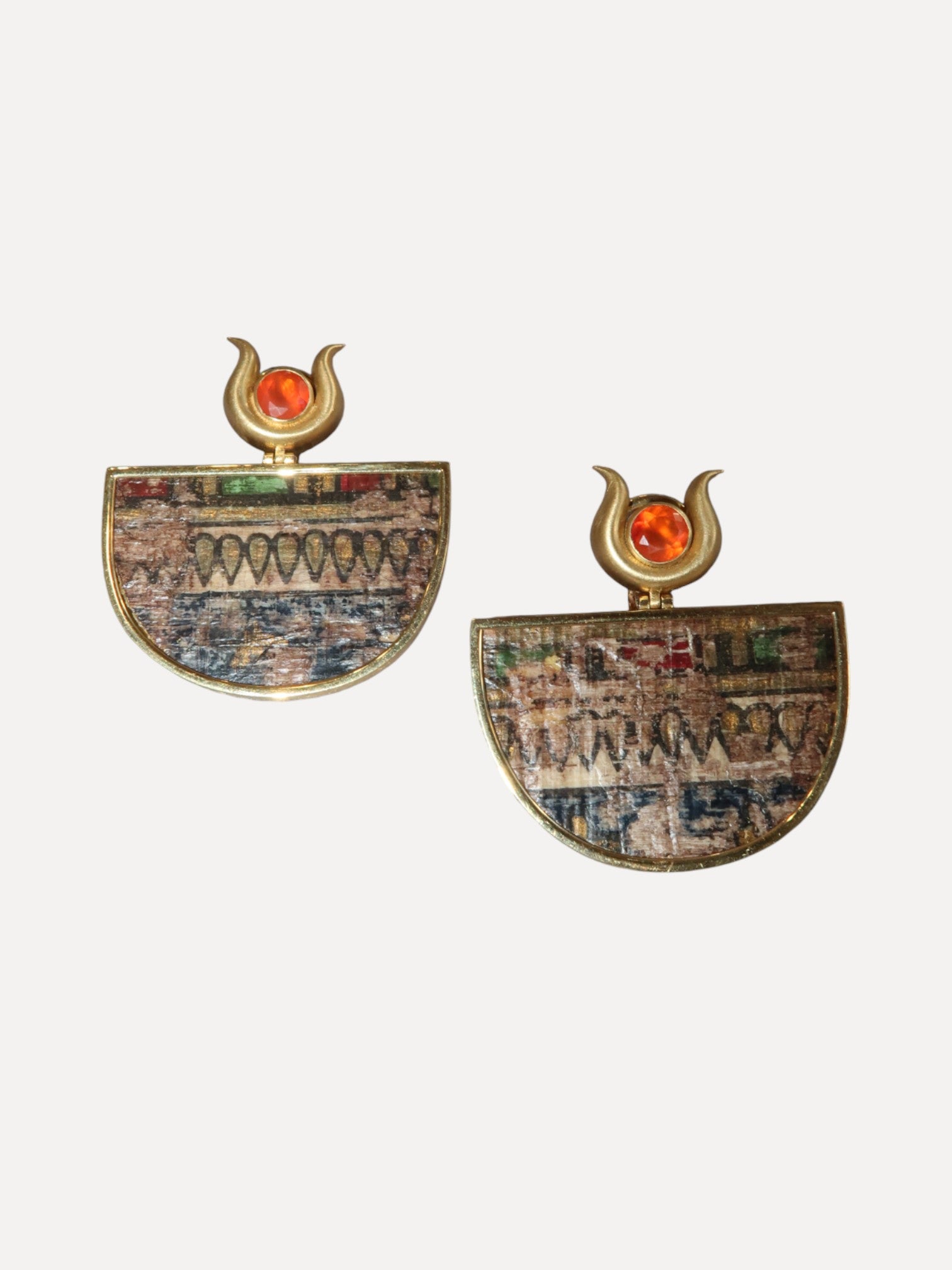 Egypt Earrings Egypt Earrings Silvia Furmanovich Silvia Furmanovich  Squash Blossom Vail