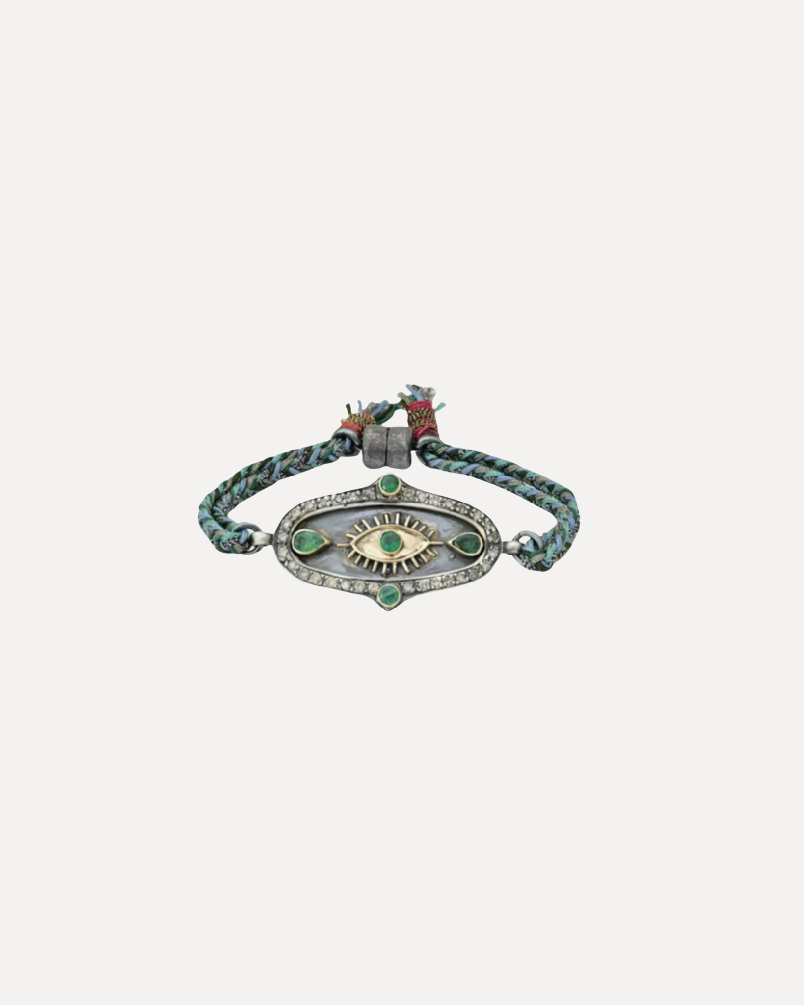 Emerald Evil Eye Bracelet