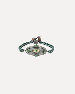 Emerald Evil Eye Bracelet Emerald Evil Eye Bracelet Patricia Arango Patricia Arango  Squash Blossom Vail