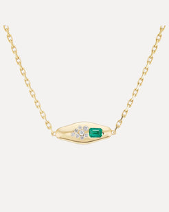 Emerald Vessel Necklace Emerald Vessel Necklace Uniform Object Uniform Object  Squash Blossom Vail