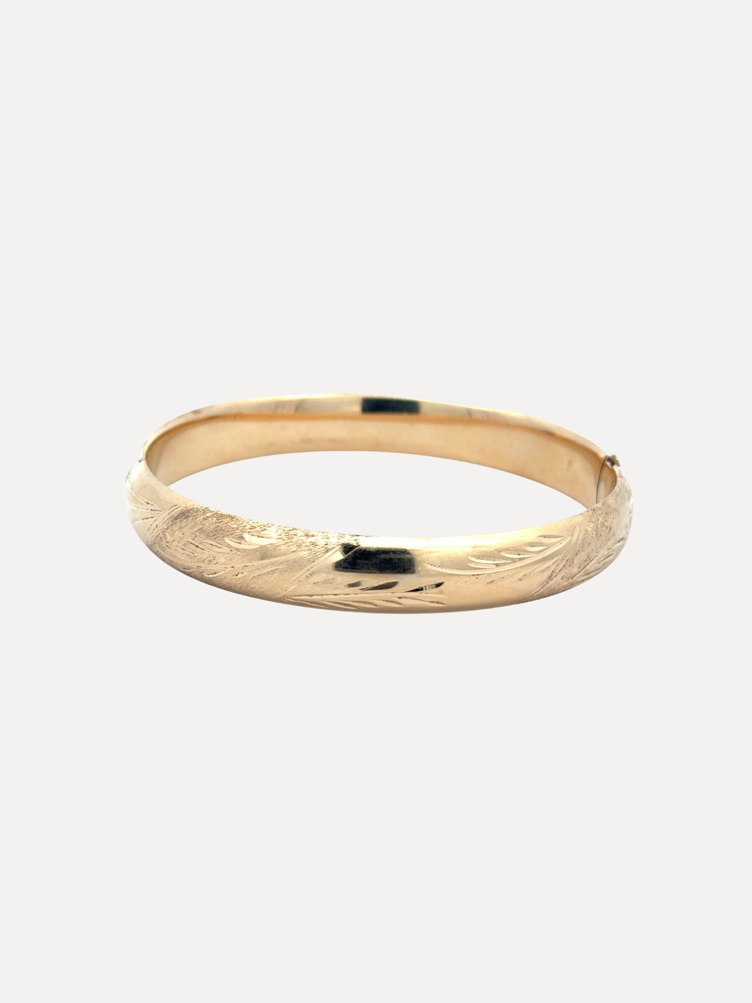 Engraved Vintage Bangle