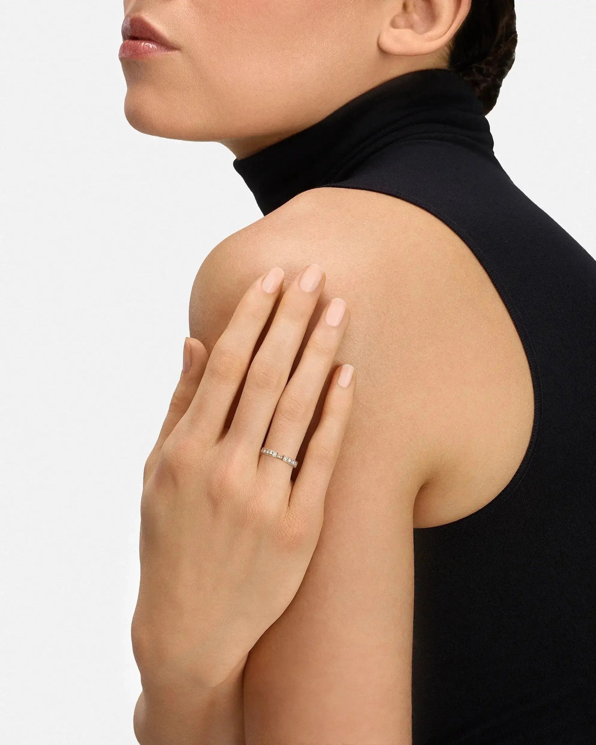 Eternity Tuxedo Ring Eternity Tuxedo Ring Nouvel Heritage Nouvel Heritage  Squash Blossom Vail