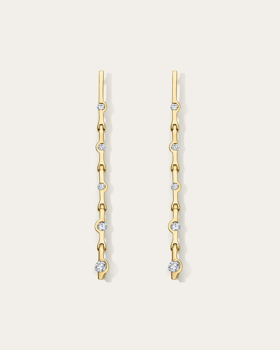 FLOAT LONG DROP EARRINGS