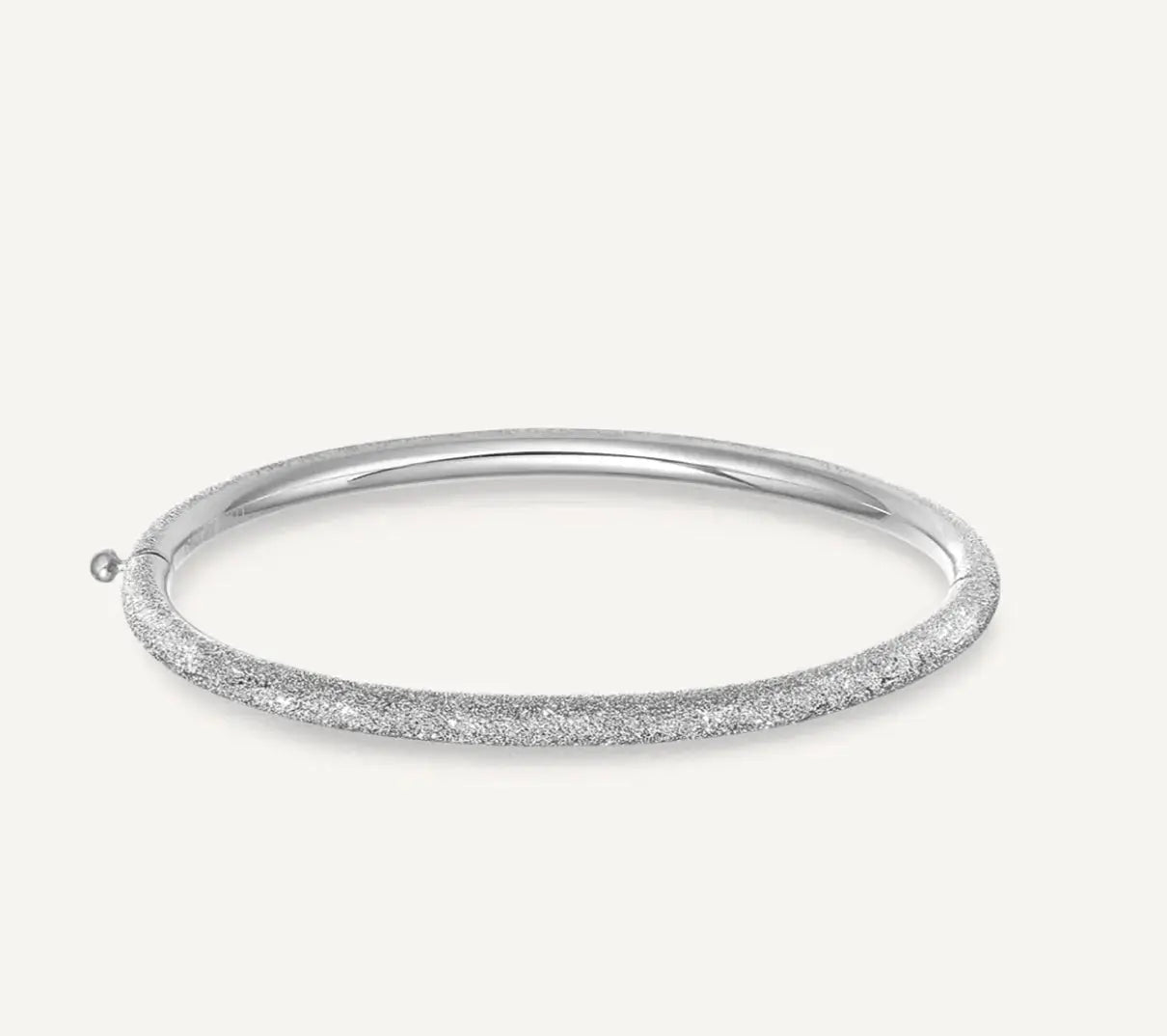 FLORENTINE FINISH BANGLE - Squash Blossom Vail