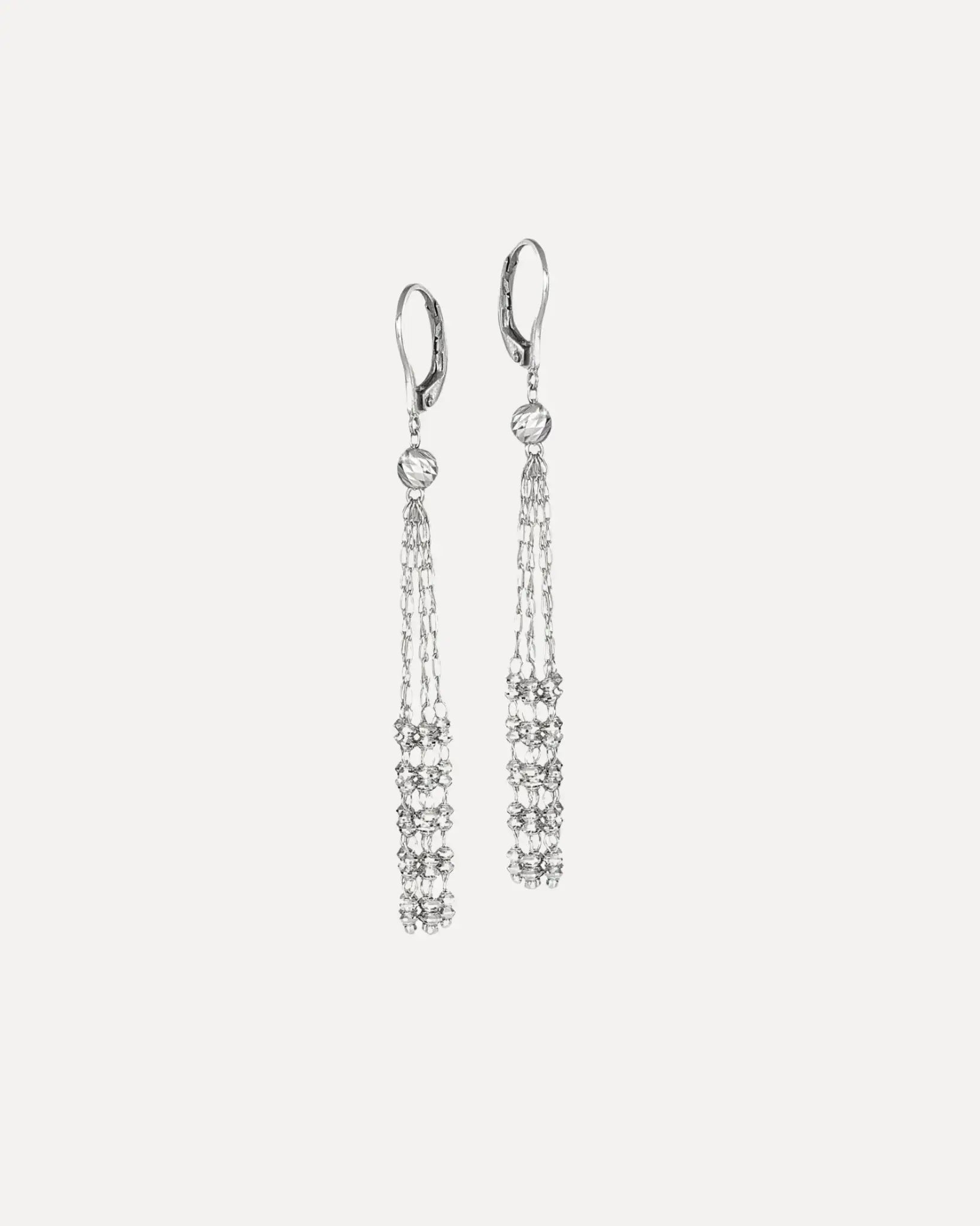 Falling Stars Earrings Falling Stars Earrings Platinum Born Platinum Born  Squash Blossom Vail