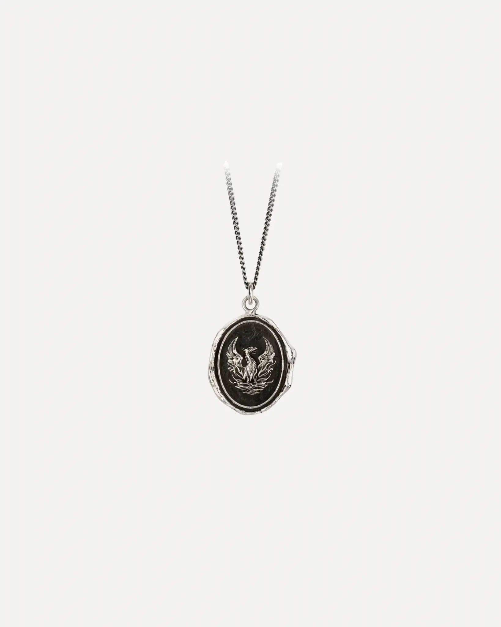 Fire within Pendant and Chain Fire within Pendant and Chain Pyrrha Design Pyrrha Design  Squash Blossom Vail