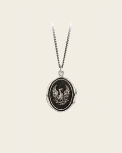 Fire within Pendant and Chain Fire within Pendant and Chain Pyrrha Design Pyrrha Design  Squash Blossom Vail