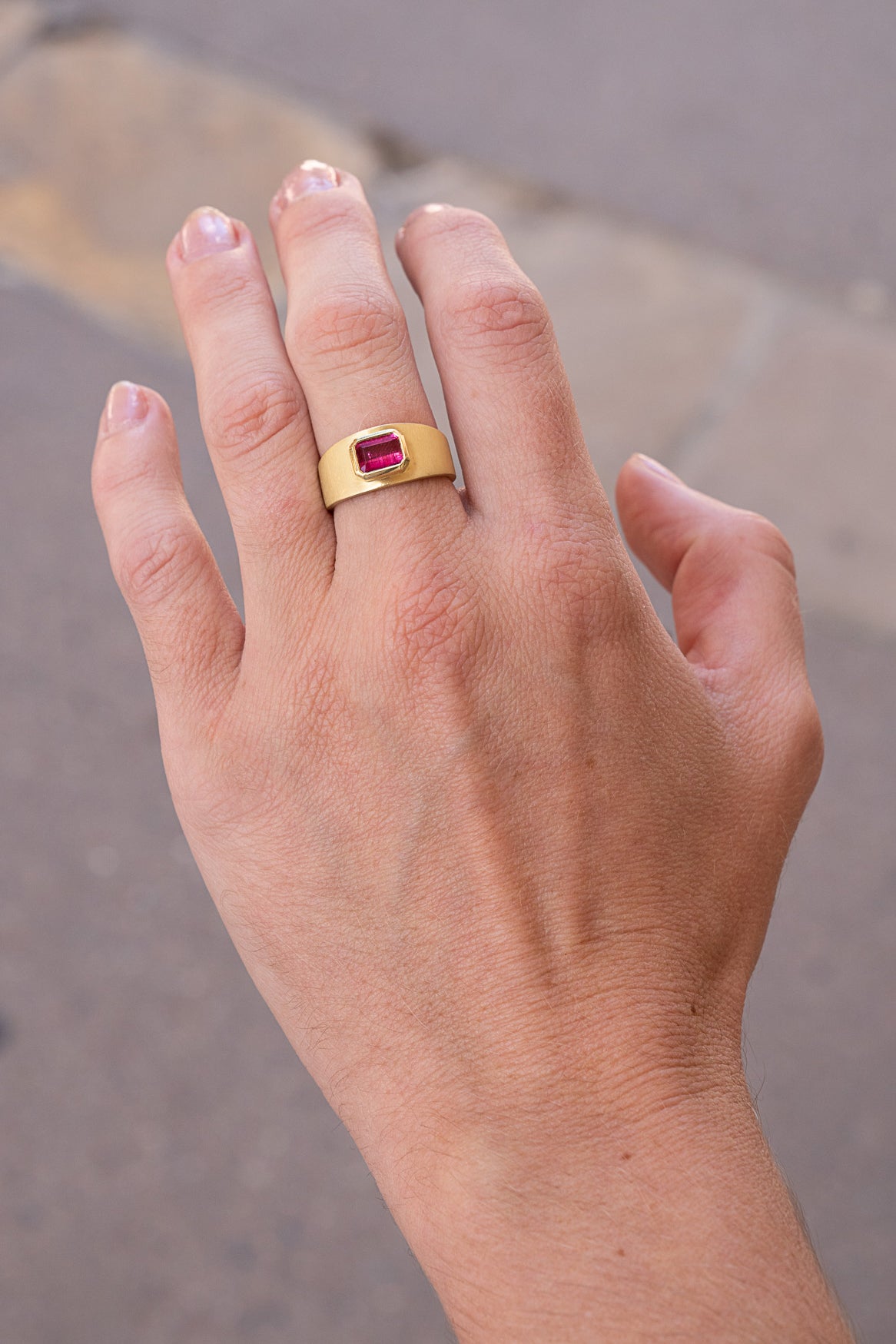Gemmy Gem Rubellite Ring Gemma Gem Rubellite Ring Irene Neuwirth Irene Neuwirth 