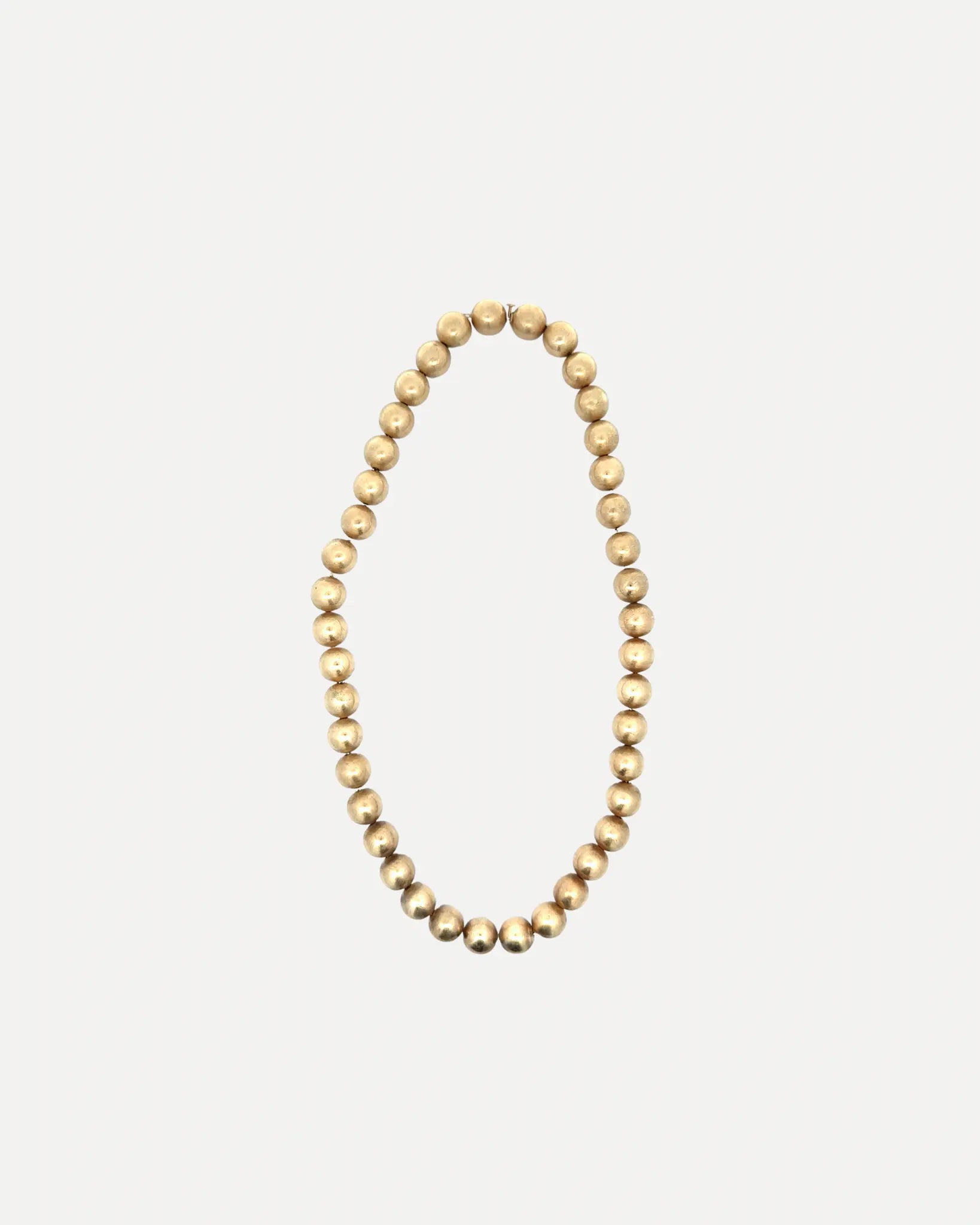 Gold Beaded Necklace Gold Beaded Necklace Vintage at the Squash Blossom Vintage at the Squash Blossom  Squash Blossom Vail