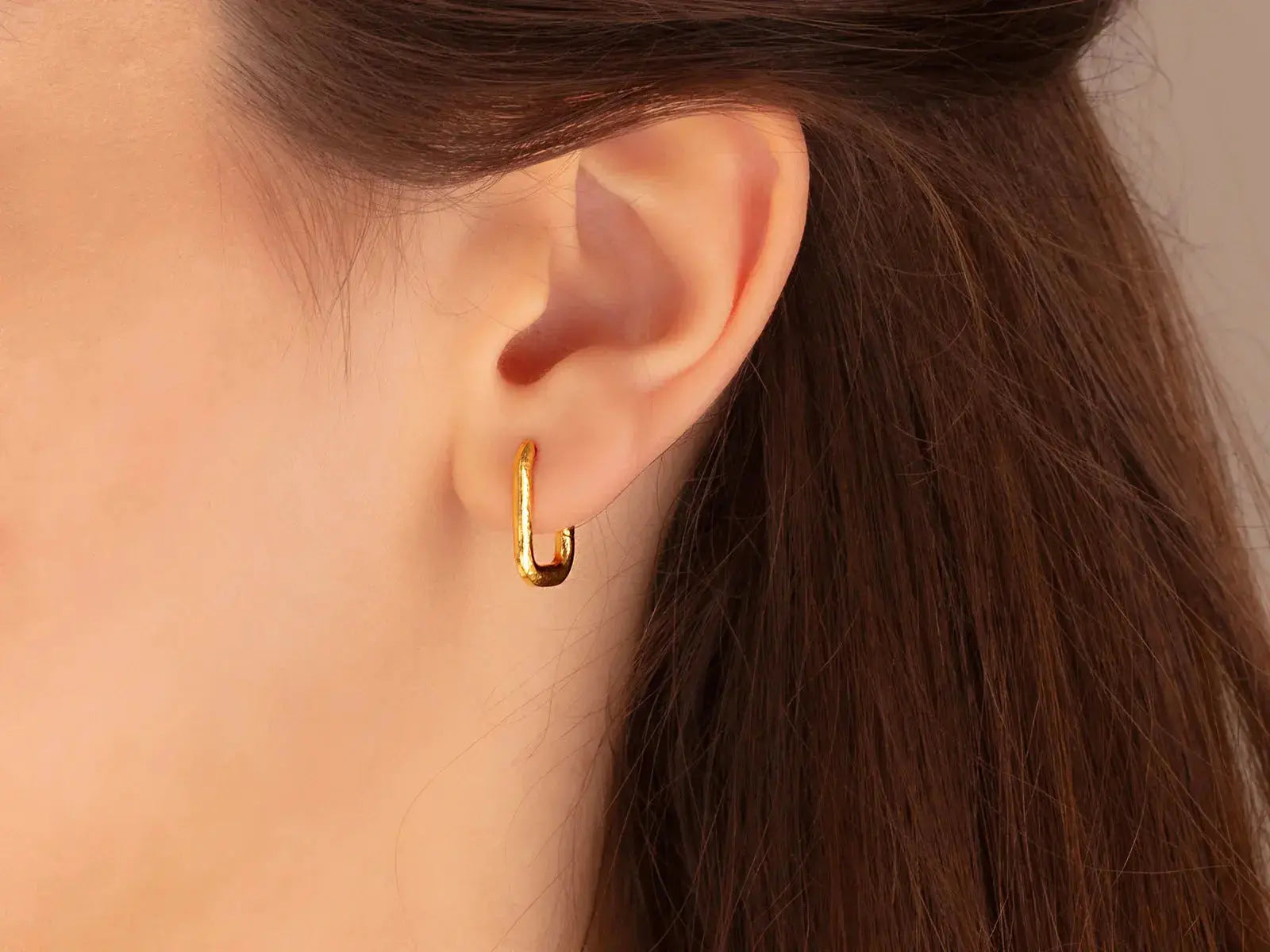 Gold Huggie Earrings Gold Huggie Earrings Gurhan Gurhan  Squash Blossom Vail