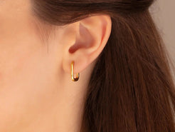 Gold Huggie Earrings Gold Huggie Earrings Gurhan Gurhan  Squash Blossom Vail