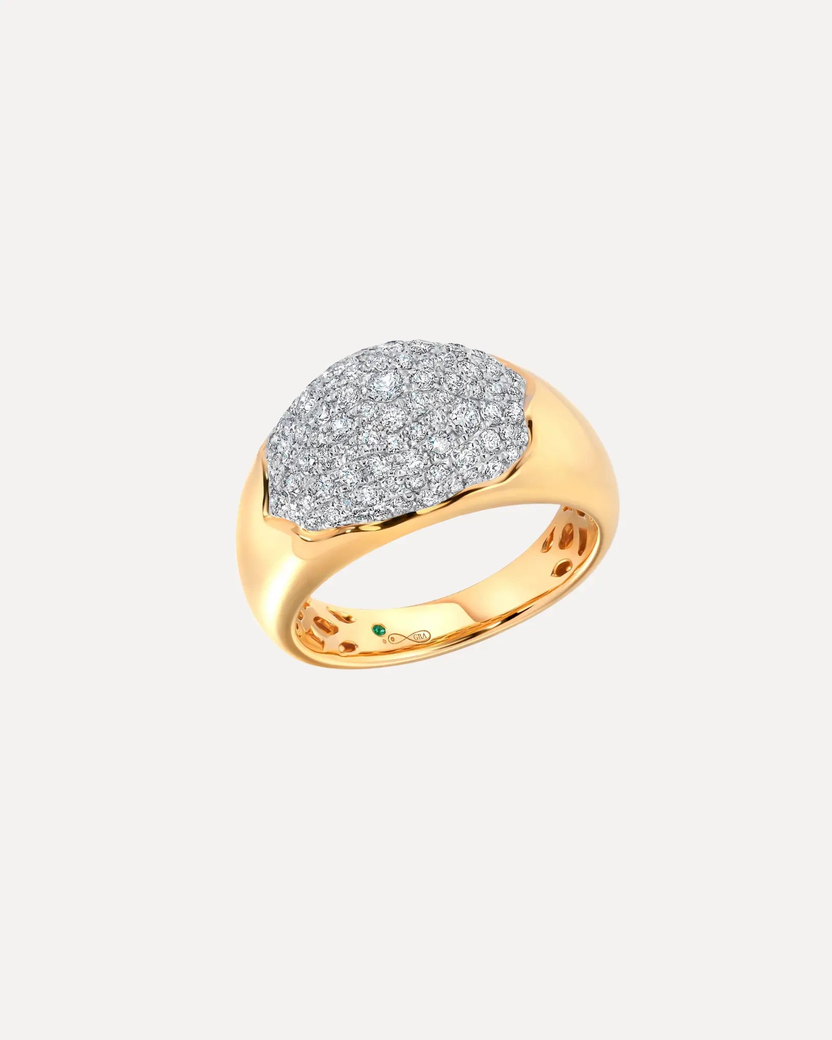Gold & Diamond Summit Bahia Ring Gold & Diamond Summit Bahia Ring Graziela Gems Graziela Gems  Squash Blossom Vail
