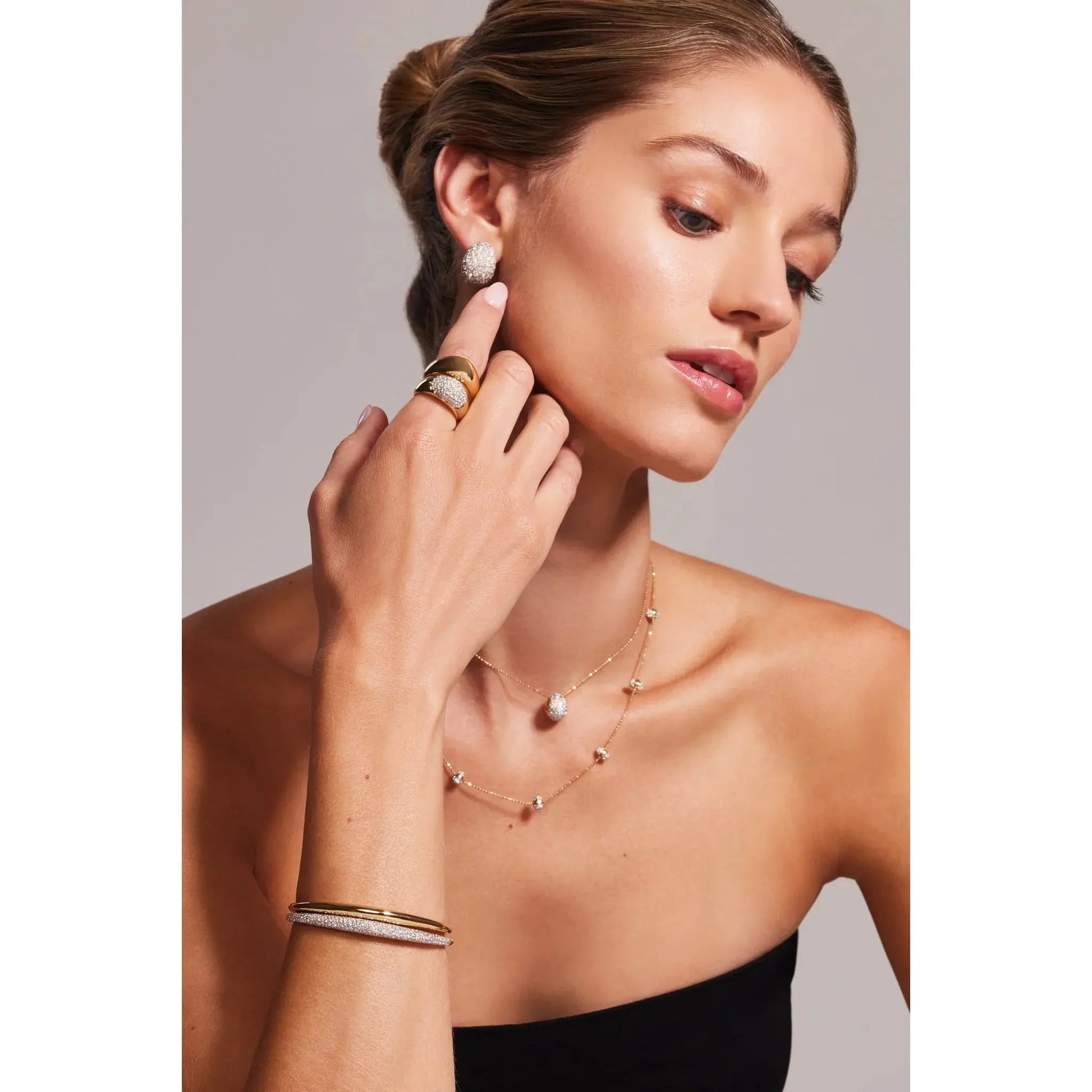Gold & Diamond Summit Bahia Ring Gold & Diamond Summit Bahia Ring Graziela Gems Graziela Gems  Squash Blossom Vail