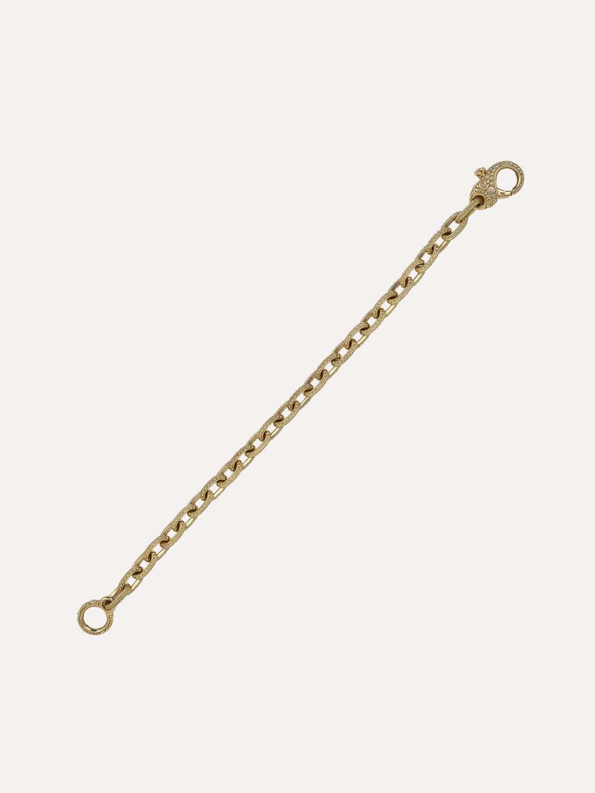 Gold and Diamond "Victorian" Bracelet Alex Sepkus Squash Blossom