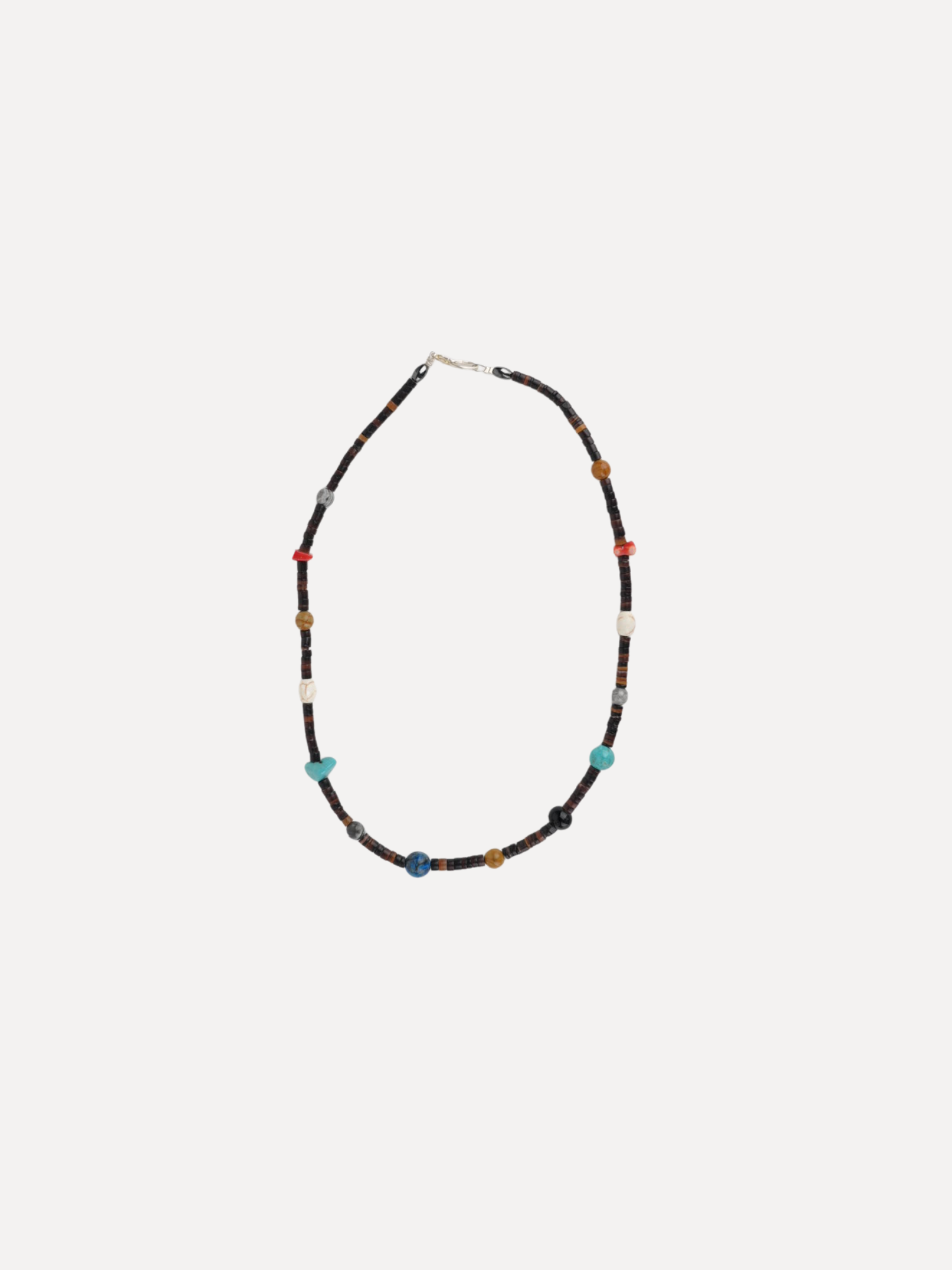 Heishe Necklace with Colored Beads