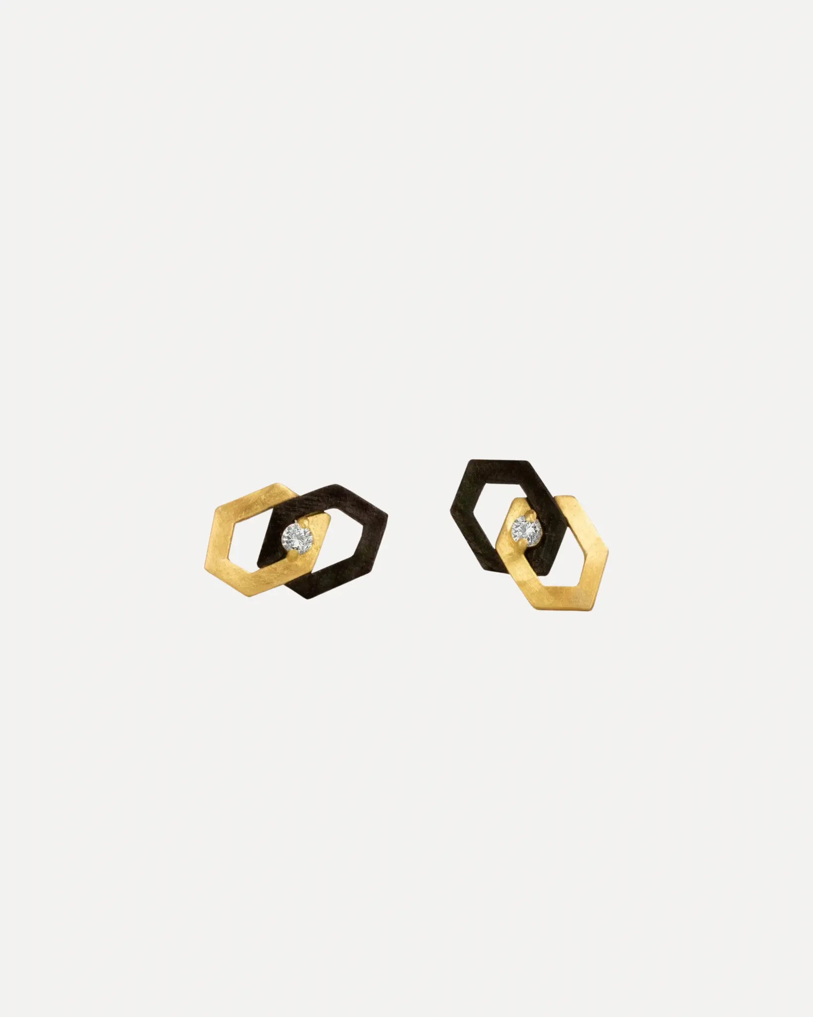 Hex Interlock Stud Earrings Hex Interlock Stud Earrings Sarah Graham Sarah Graham  Squash Blossom Vail