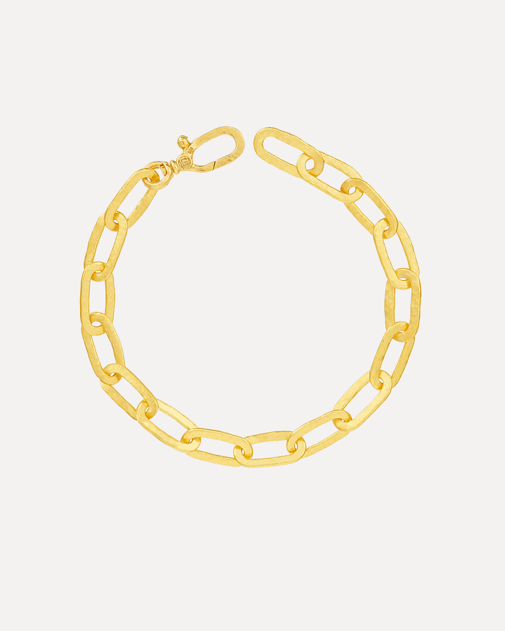 Hoopla Gold Chain Link Bracelet