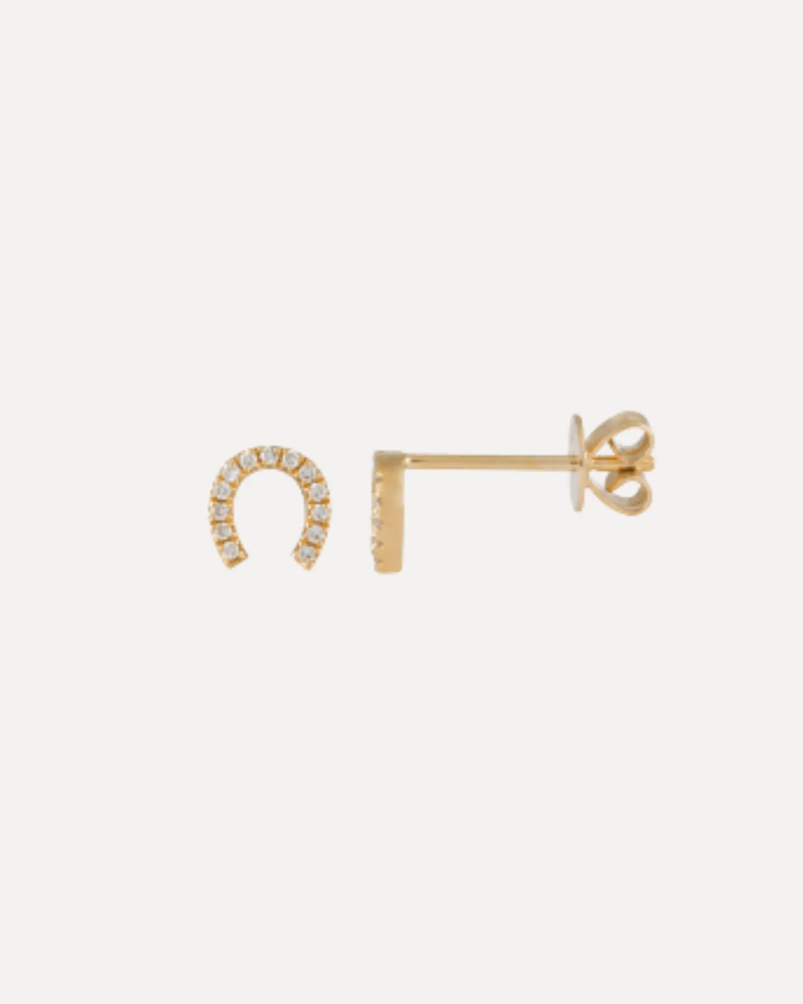 Horseshoe Diamond Stud Earrings Horseshoe Diamond Stud Earrings Squash Blossom Collection Squash Blossom Collection  Squash Blossom Vail