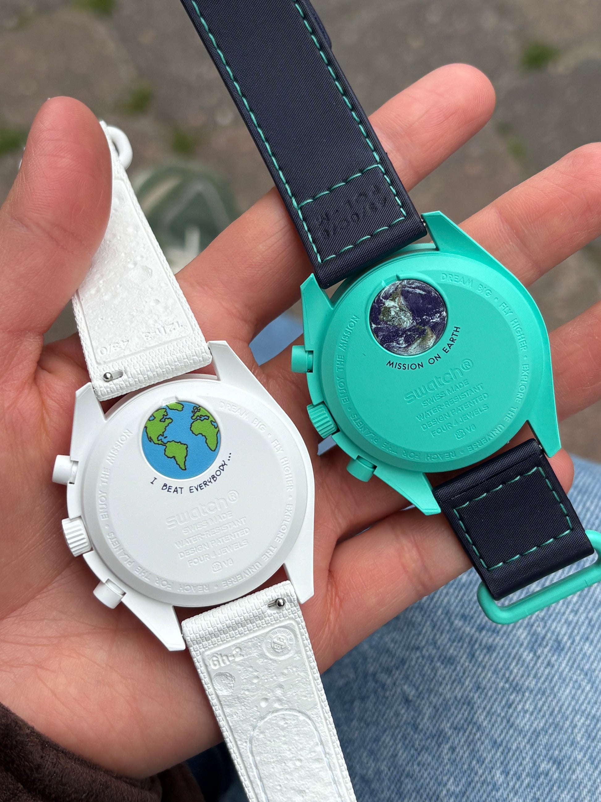 Mission on Earth Watch - Polar Lights, Omega X Swatch Mission on Earth Watch - Polar Lights, Omega X Swatch