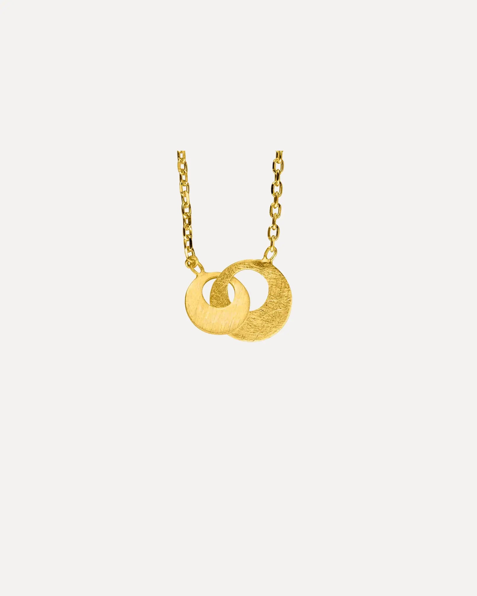 Interlocked Circles Necklace Interlocked Circles Necklace Tezer Tezer  Squash Blossom Vail