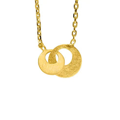 Interlocked Circles Necklace - Squash Blossom Vail