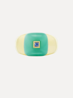 Lagoon Sugarloaf Ring Lagoon Sugarloaf Ring Meredith Young Meredith Young  Squash Blossom Vail