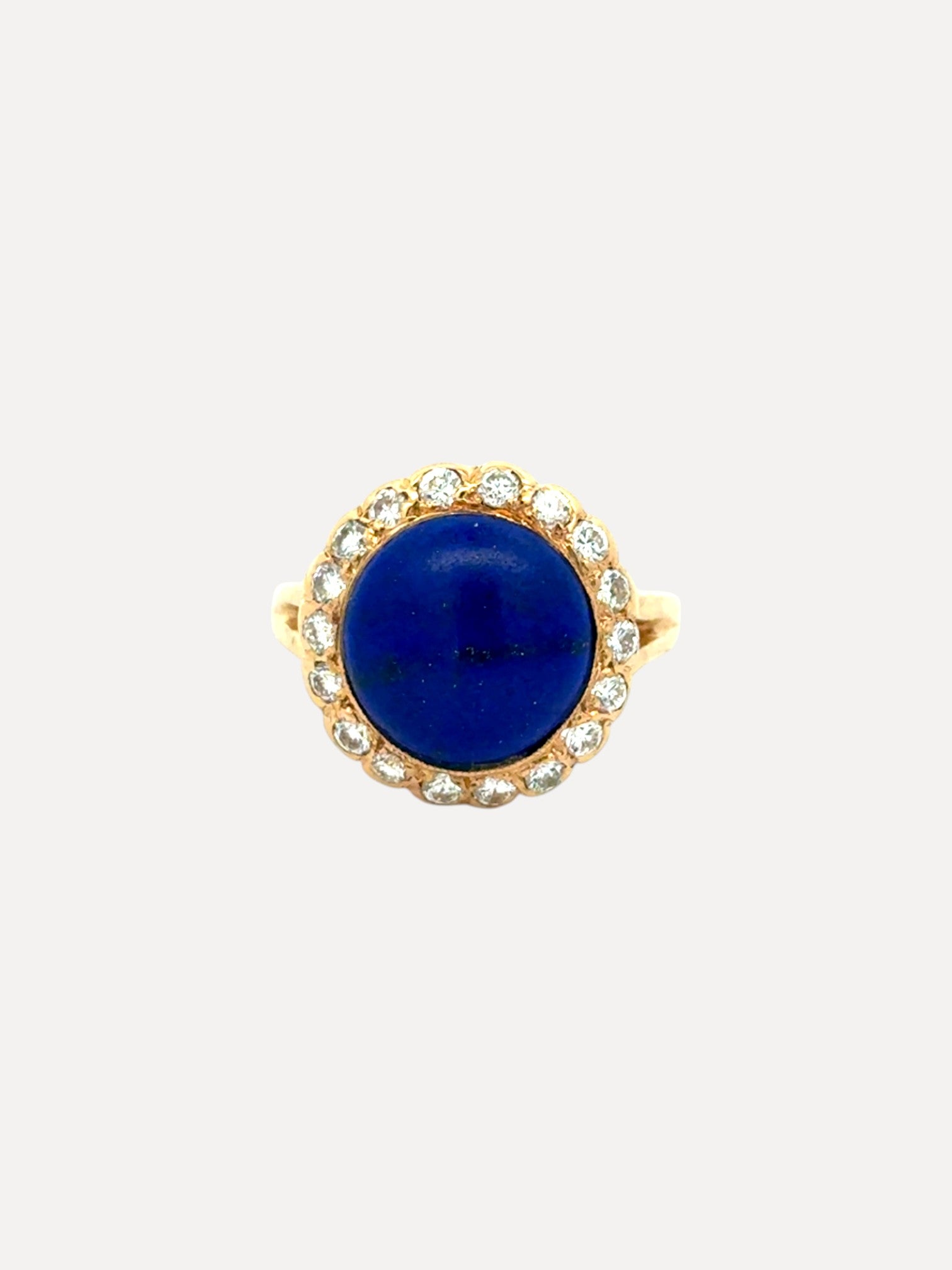 Lapis and Diamond Pinky Ring Lapis and Diamond Pinky Ring Vintage at the Squash Blossom Vintage at the Squash Blossom  Squash Blossom Vail