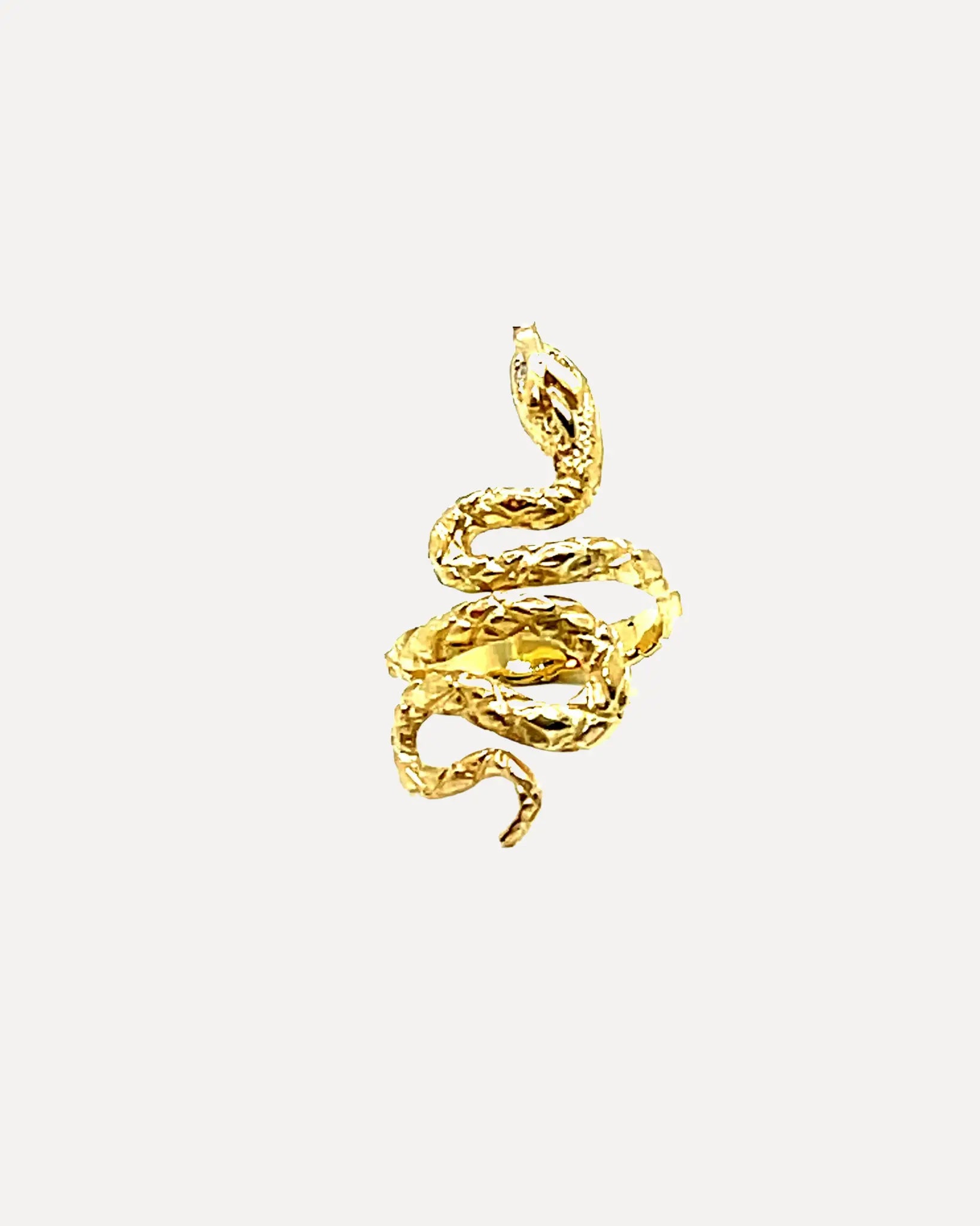 Large Snake Ring Large Snake Ring Victoria Cunningham Victoria Cunningham  Squash Blossom Vail