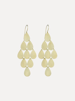 Large Teardrop Chandelier Yellow Gold Earrings Large Teardrop Chandelier Yellow Gold Earrings Irene Neuwirth Irene Neuwirth  Squash Blossom Vail