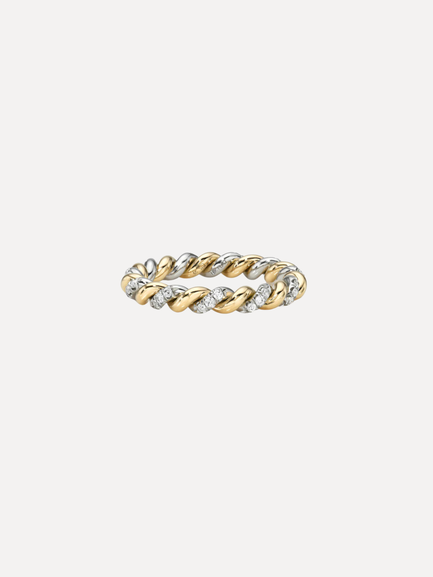 LARGE LARA WITH DIAMONDS - TWO TONE LARGE LARA WITH DIAMONDS - TWO TONE Single Stone Single Stone  Squash Blossom Vail