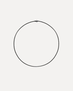 Lenox Black Diamond Tennis Necklace Lenox Black Diamond Tennis Necklace Melissa Kaye Melissa Kaye  Squash Blossom Vail