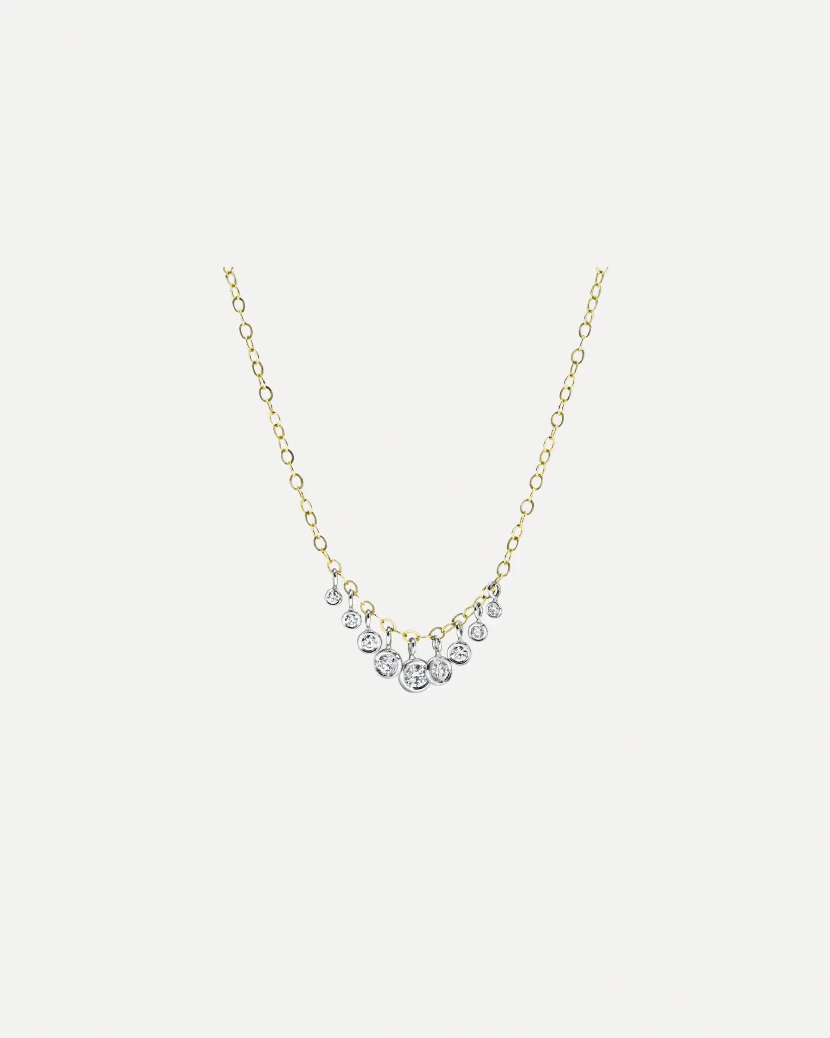 Leo Diamond Necklace Leo Diamond Necklace ILA ILA  Squash Blossom Vail