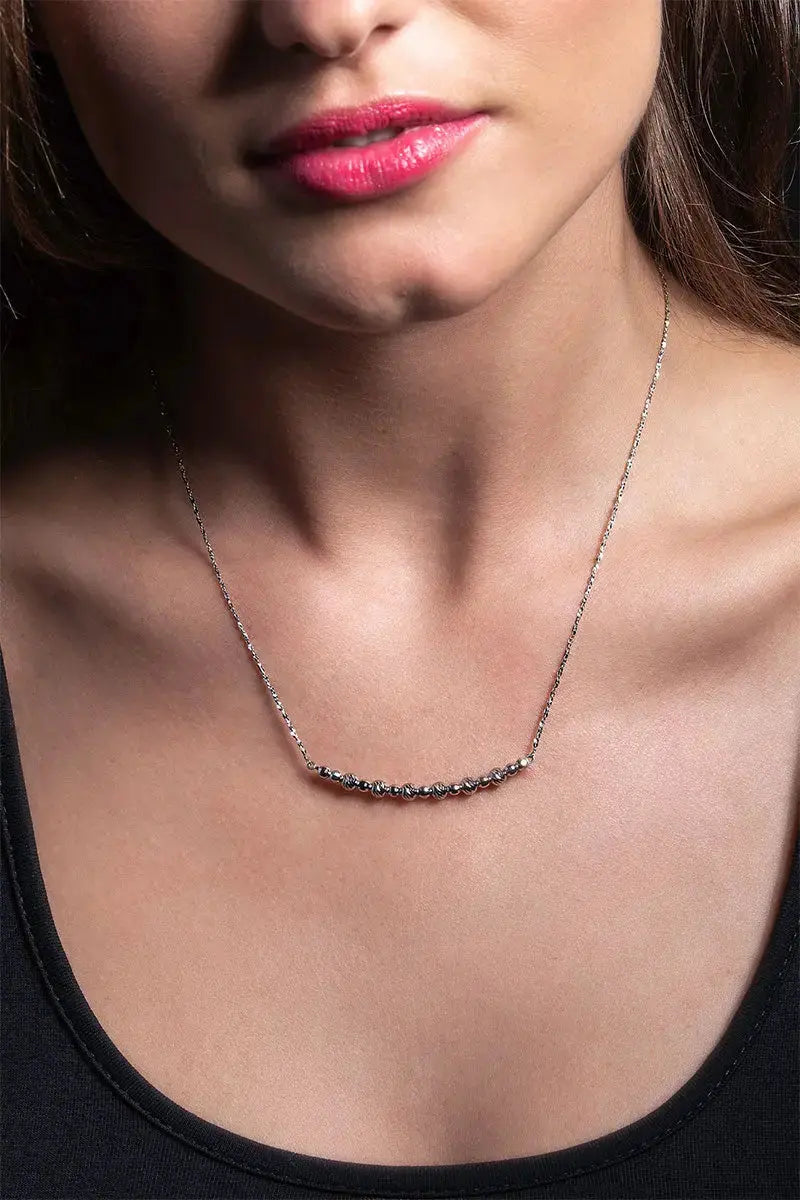 Lisette Necklace - Squash Blossom Vail