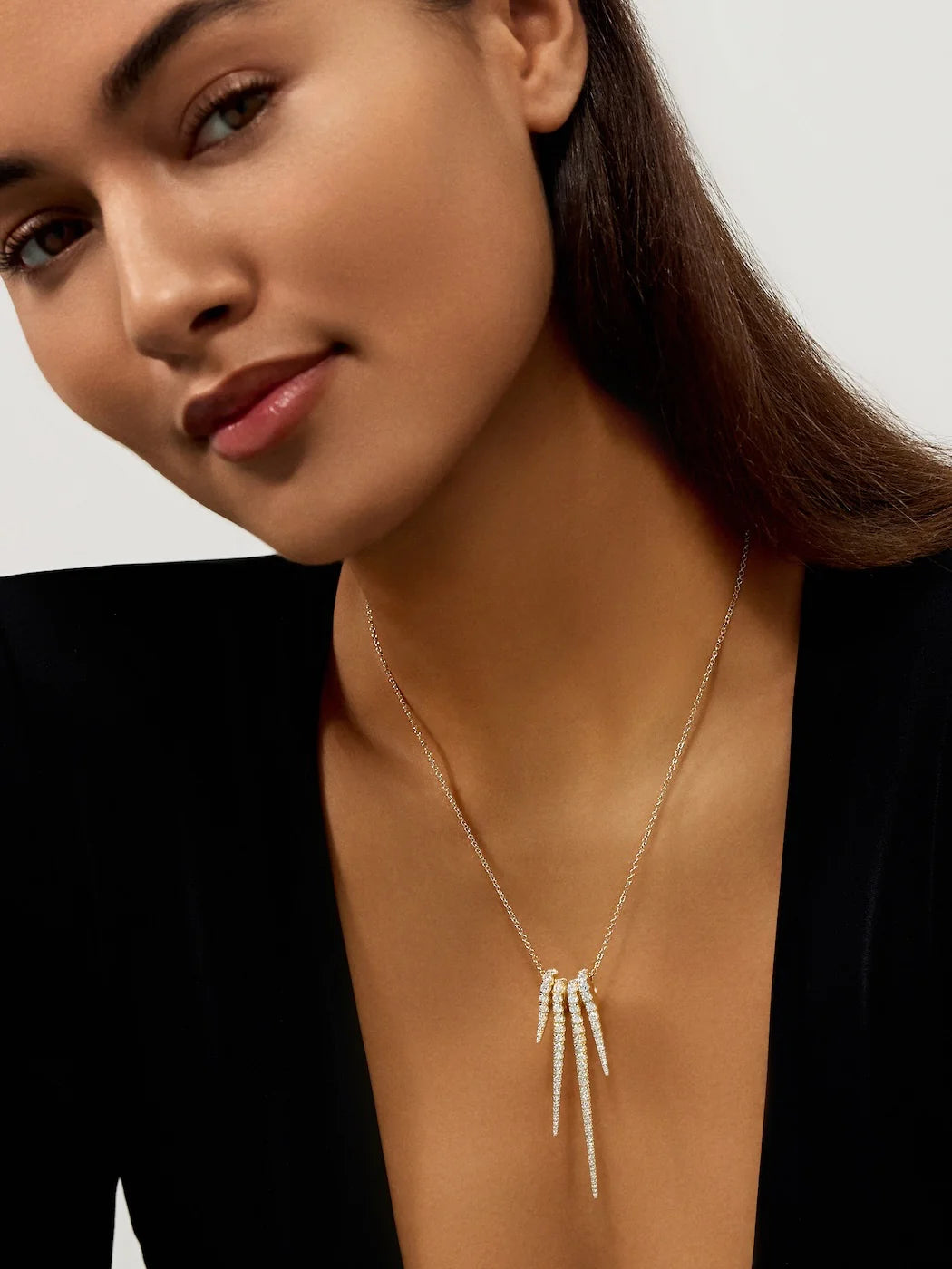 Lola Needle Pendant Set