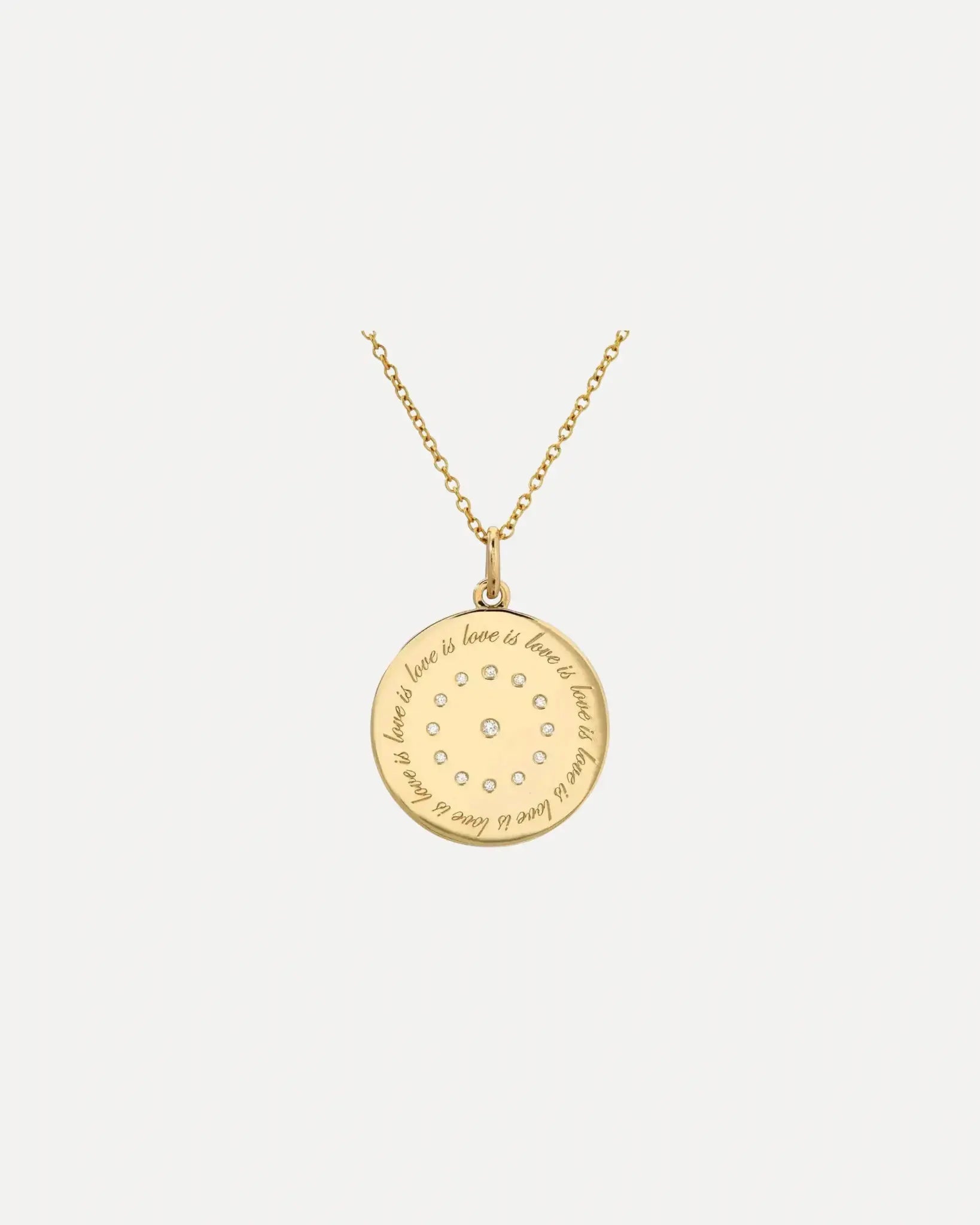 Love is love Medallion Love is love Medallion Dru Jewelry Dru Jewelry  Squash Blossom Vail