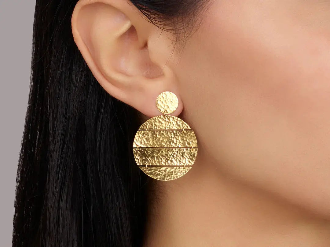 Lush Gold Single Drop Earrings Lush Gold Single Drop Earrings Gurhan Gurhan  Squash Blossom Vail