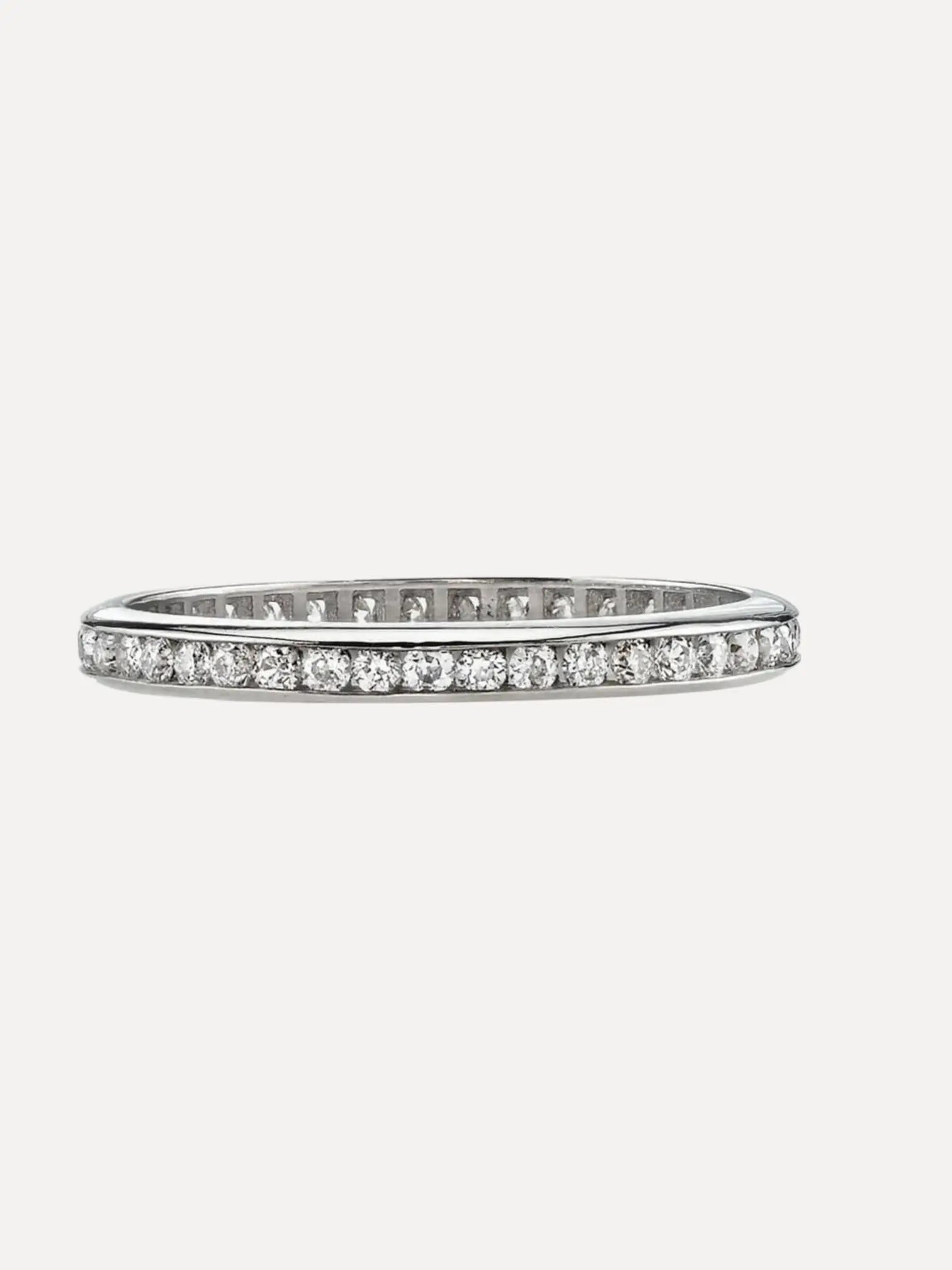 MADISON RING PLATINUM MADISON RING PLATINUM Single Stone Single Stone  Squash Blossom Vail