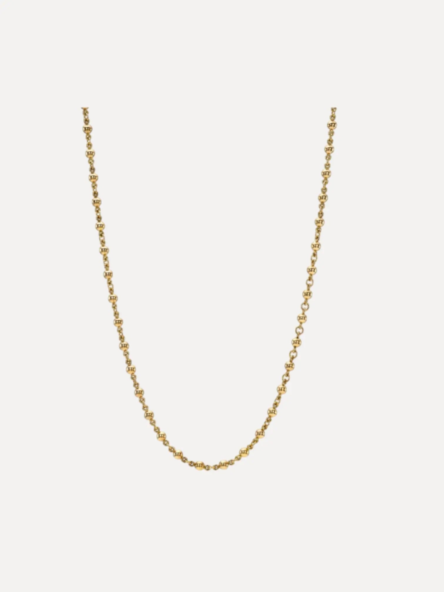 MINI ROSARY CHAIN MINI ROSARY CHAIN Single Stone Single Stone  Squash Blossom Vail