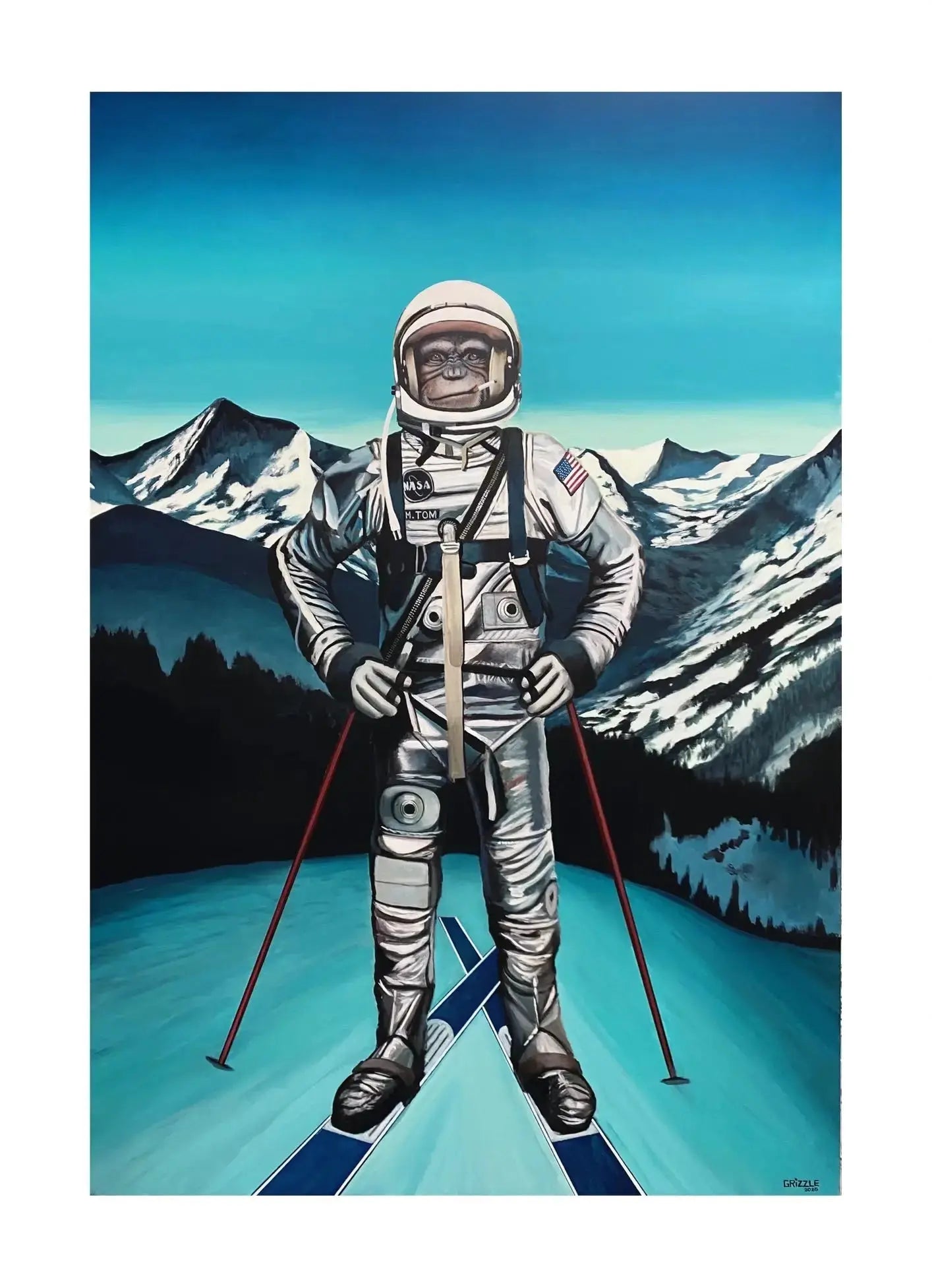 Major Tom's Painting Major Tom's Painting David Grizzle David Grizzle  Squash Blossom Vail