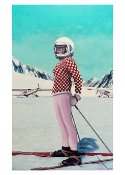 Major Tom's Wife Painting Major Tom's Wife Painting David Grizzle David Grizzle  Squash Blossom Vail