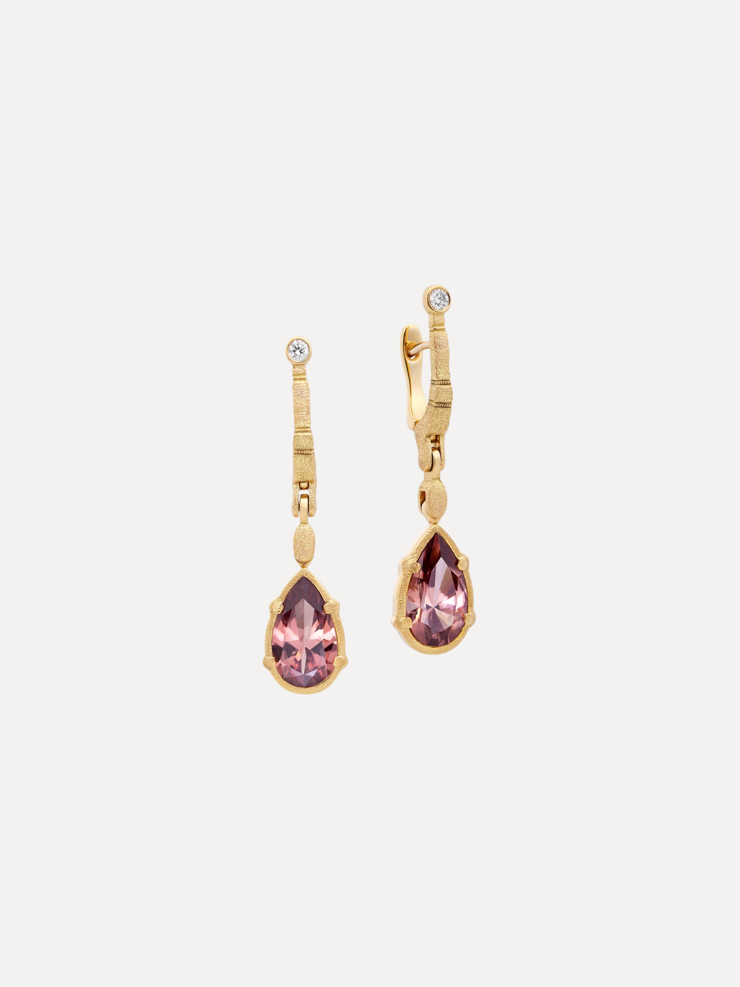 Malaya Zircon Sticks & Stones  Earrings