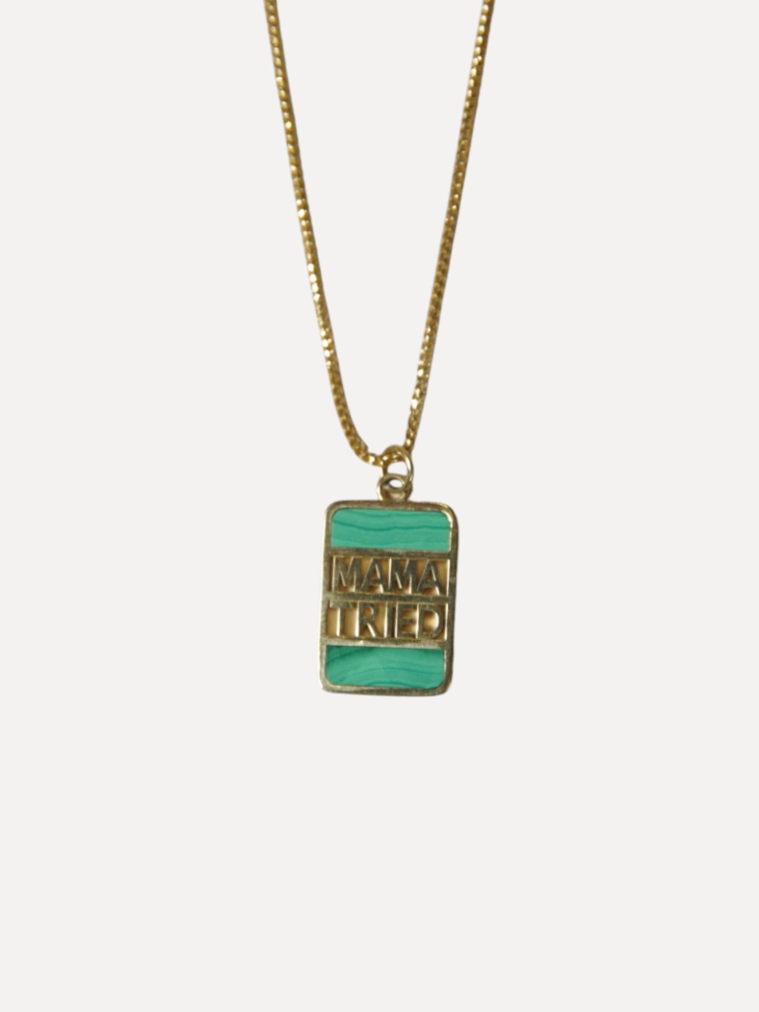Mama Tried Pendant Mama Tried Pendant established jewelry established jewelry  Squash Blossom Vail