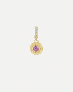 Mandala Charm Pendant - Pink Sapphire Mandala Charm Pendant - Pink Sapphire Orly Marcel Orly Marcel  Squash Blossom Vail