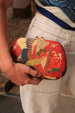 Marquetry clutch Marquetry clutch Silvia Furmanovich Silvia Furmanovich  Squash Blossom Vail
