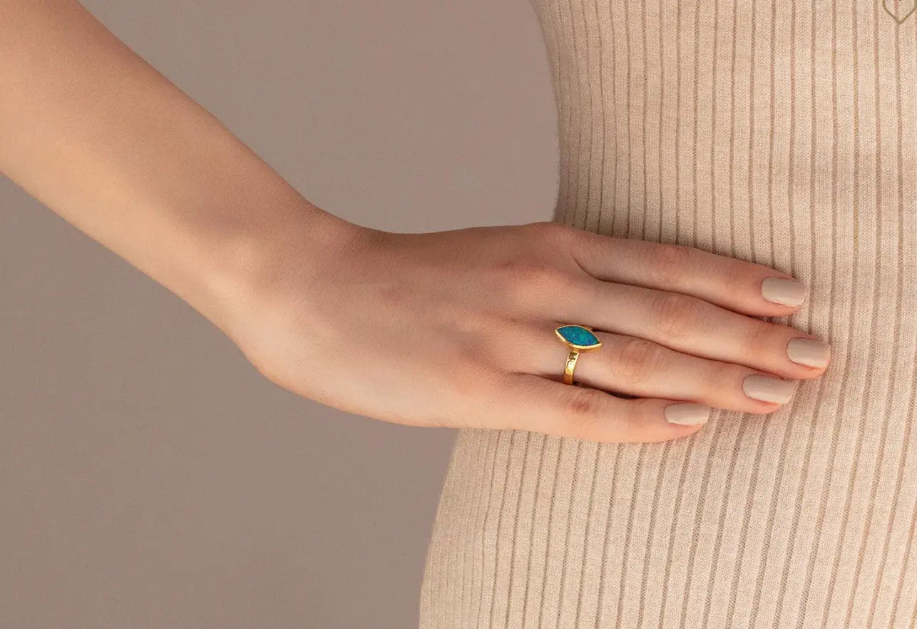 Marquise Opal Ring Marquise Opal Ring Gurhan Gurhan  Squash Blossom Vail