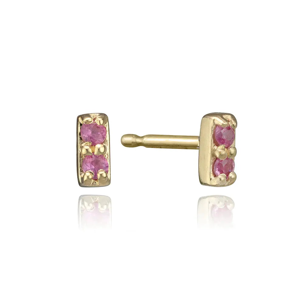 Mini Sapphire Stud Mini Sapphire Stud Squash Blossom Collection Squash Blossom Collection Default-Title Squash Blossom Vail
